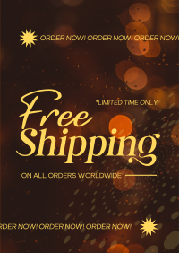 Shipping Discount Poster Image Preview