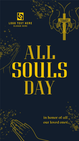 Prayer for Souls' Day TikTok Video Image Preview