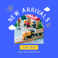 Cute Toys Instagram Post Design