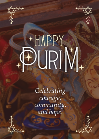 Celebrating Purim Poster Image Preview