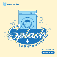 Splash Laundromat Linkedin Post Preview