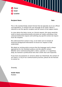 Abstract Corporate Letterhead Preview