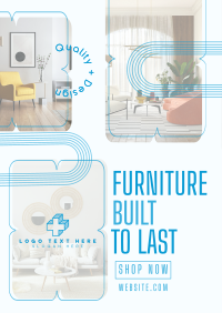 Shop Furniture Selection Flyer Design