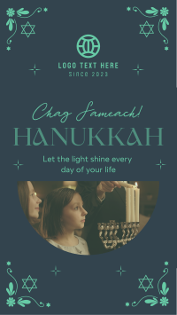 Hanukkah Celebration Facebook story Image Preview