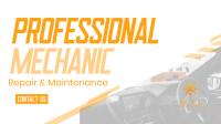 Automotive Professional Mechanic Animation Image Preview