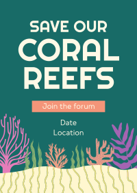 Coral Reef Conference Poster Image Preview