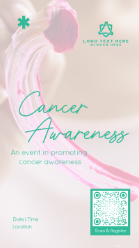 Cancer Awareness Event YouTube Short Design