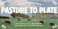 Rustic Livestock Pasture Twitter Post Design