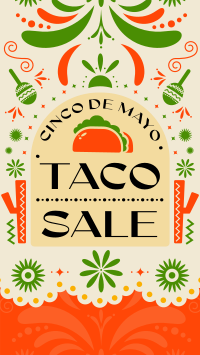 Cinco de Mayo Taco Promo YouTube Short Design