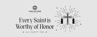 Honor Thy Saints Facebook Cover Image Preview