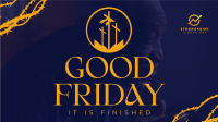 Simple Good Friday Facebook event cover Image Preview