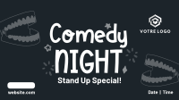 Comedy Night Facebook Event Cover Image Preview