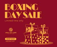 Boxing Day Clearance Sale Facebook Post Design