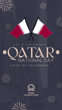 Qatar Independence Day Facebook story Image Preview