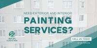Exterior Painting Services Twitter post Image Preview