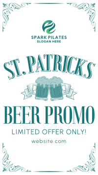 Paddy's Day Beer Promo Facebook story Image Preview