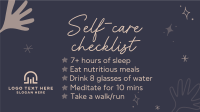 Self care checklist Animation Image Preview