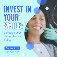 Dental Health Checkup Instagram post Image Preview