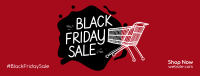 Black Friday Doodle Facebook cover Image Preview