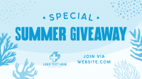 Corals Summer Giveaway Animation Preview