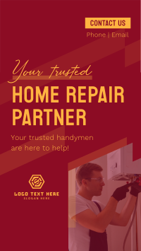 Trusted Handyman Whatsapp Story Image Preview