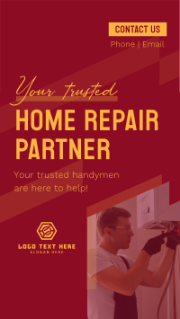 Trusted Handyman Whatsapp Story Preview