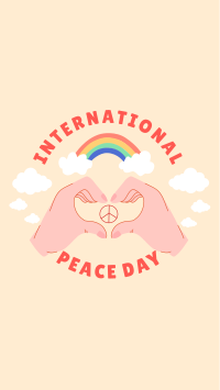 International Peace Day Facebook story Image Preview