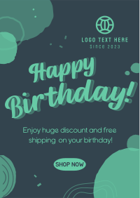 Lucky Birthday Flyer Design