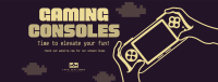 Gaming Consoles Sale Facebook Cover Design