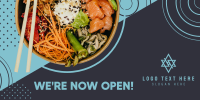 We're Open Sushi Twitter post Image Preview