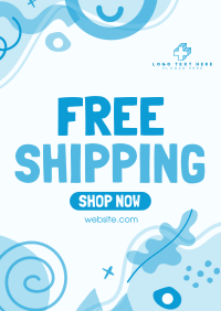 Quirky Shipping Promo Poster Image Preview
