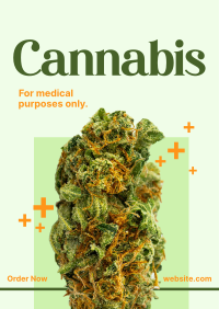 Medicinal Cannabis Poster Design