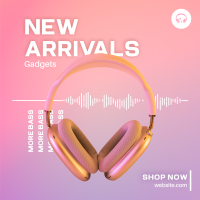 Girly Headphone Instagram post Image Preview