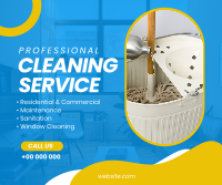 Professional Cleaning Service Facebook Post | BrandCrowd Facebook Post ...