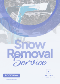 Snow Removal Service Flyer Image Preview
