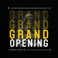 Grand Launching Instagram post Image Preview