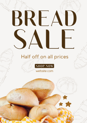 Bakery Limited Sale Flyer Image Preview