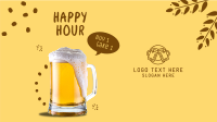 Happy Hour Buy 1 Get 1 Facebook event cover Image Preview