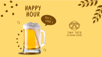 Happy Hour Buy 1 Get 1 Facebook event cover Image Preview