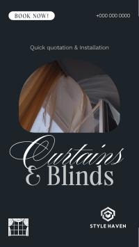 High Quality Curtains & Blinds Facebook story Image Preview