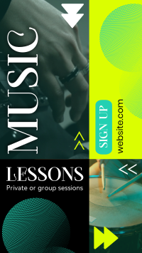 Cool Music Lessons TikTok Video Image Preview