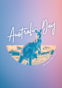 Kangaroo Australia Flyer Image Preview