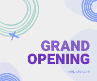 Contemporary Grand Opening Facebook post Image Preview