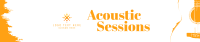 Acoustic Sessions SoundCloud Banner Design