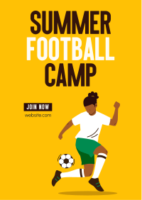 Football Summer Training Flyer Image Preview