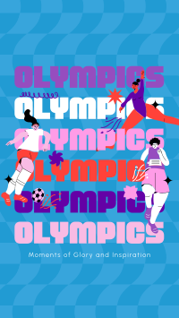 The Olympics Greeting TikTok video Image Preview