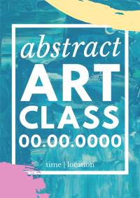Abstract Art Poster Design
