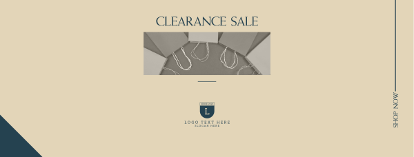 Clearance Sale Facebook Cover Design Image Preview