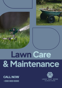 Lawn Care & Maintenance Poster Image Preview