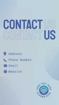 Smooth Corporate Contact Us Instagram story Image Preview